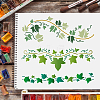 Plastic Reusable Drawing Painting Stencils Templates DIY-WH0172-479-7
