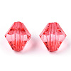 Transparent Acrylic Beads TACR-S146-8mm-28-3