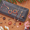 100G 5 Styles Acrylic Beads OACR-SC0001-72B-4