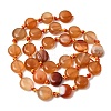 Natural Red Agate Beads Strands G-H342-A02-03-3