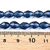 Transparent Glass Beads Strands X-EGLA-N013-T6mm-D28-4
