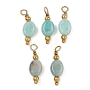 Natural Amazonite Pendants GG-CBA5E56-05G-01-1
