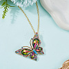 1Pc Alloy Rhinestone Cabochons FIND-CP0002-99A-7