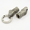 Snake Head Alloy Spring Gate Rings X-PALLOY-L126-02AS-2