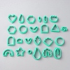 Plastic Plasticine Tools DIY-WH0502-78-1