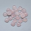 Natural Rose Quartz Cabochons G-F656-09-1