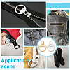 16Pcs 2 Colors Alloy Zipper Slider FIND-PH0026-16-5