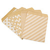 50Pcs 5 Styles Kraft Paper Bags CARB-TA0001-06-2
