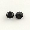 Diamond Shaped Cubic Zirconia Pointed Back Cabochons ZIRC-R004-4mm-02-2