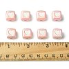 10Pcs Opaque Acrylic Enamel Beads ACRC-FS0001-02F-5