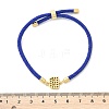 Adjustable Nylon Cord Bracelets BJEW-C096-01G-02-5