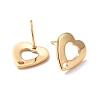 201 Stainless Steel Stud Earring Findings STAS-K241-17G-2