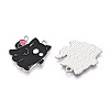 Halloween Theme Alloy and Enamel Pendants X-ENAM-T021-31B-02P-2