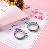 2Pcs 2 Style Alloy Magnetic Locket Pendants PALLOY-TA0002-33M-6