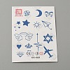 Cool Sexy Body Art Removable Temporary Tattoos Paper Stickers DIY-WH0387-60B-1
