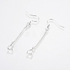 Brass Earring Hooks LS-KK-I618-26S-RS-1
