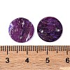 Spray Painted Natural Akoya Shell Connector Charms LS-BSHE-S304-17D-3