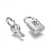 Rack Plating Alloy Charms Set MPDL-N039-072P-2