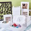 Square Foldable Paper Cake Box CON-WH0089-174B-4