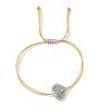 Adjustable Braided Polyester Cord Bracelets for Friendship and Couple VG5785-9-1