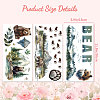 3 Sheets 3 Styles PVC Waterproof Decorative Stickers DIY-WH0404-121-2