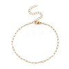 304 Stainless Steel Paperclip Chains Bracelet for Women BJEW-JB08325-1