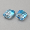 130Pcs Gradient Color Transparent Resin Cabochons RESI-TAC0018-30D-2