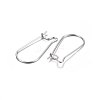 316L Titanium Steel Hoop Earrings X-STAS-P210-28P-2