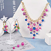 540Pcs 27 Style Spray Painted ABS Plastic Imitation Pearl Beads OACR-TA0001-18-6