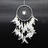 Woven Net/Web with Feather Hanging Ornaments PW-WG0DA7B-02-1