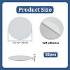 52Pcs Mobile Phone Stand Magnetic Adhesive Sheets AJEW-OC0016-50A-2