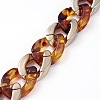 Handmade CCB Plastic Curb Chain AJEW-JB00678-4