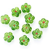 10Pcs Transparent Handmade Bumpy Lampwork Beads LAMP-TADJ0001-48D-3