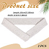 Cotton Elastic Ribbing Fabric for Cuffs DIY-WH0308-804B-2