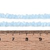 Opaque Glass Beads Strands GLAA-N019-3mm-16-2
