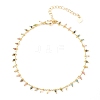 Necklace & Bracelet & Anklet Jewelry Sets SJEW-JS01173-12