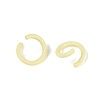 Spray Painted Iron Open Jump Rings IFIN-T017-04C-16-2