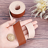PU Leather Fabric Plain Lychee Fabric AJEW-WH0034-89B-03-3