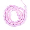 Anti-Tarnish Electroplate Glass Beads Strands GLAA-T025-27G-2