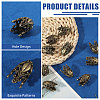 2 Bags Alloy Bead Caps FIND-PH0038-39AB-4