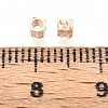 Brass Spacer Beads KK-T075-70G-3