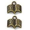 Tibetan Style Alloy Pendants TIBE-I026-5986AB-1