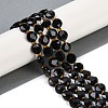 Natural Obsidian Beads Strands G-C116-A26-01-1