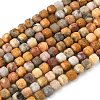 Natural Crazy Agate Beads Strands G-F797-A22-01-2