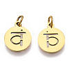 304 Stainless Steel Charms STAS-Q201-T446G-02-1