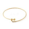 304 Stainless Steel Bangles for Women BJEW-C088-03G-4