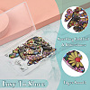 DIY Butterfly Wing Earring Making Kit RESI-TA0002-18-4