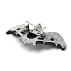 Tibetan Style Alloy Bat Brooches JEWB-A021-01C-AS-2