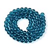 Transparent Glass Bead Strands GLAA-R095-12mm-25-2