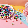 Spritewelry 250Pcs 5 Style Handmade Polymer Clay Beads CLAY-SW0001-01-15